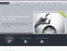 Tablet Screenshot of matrixpd.com